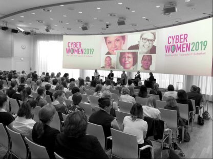 Cyberwomen 2019: Foto der Bühne